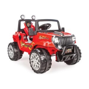 Pilsan Ranger 12 V Uzaktan Kumandalı Akülü Jeep - Kırmızı 05 107