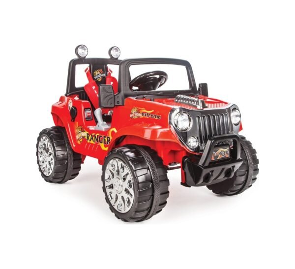 Pilsan Ranger 12 V Uzaktan Kumandalı Akülü Jeep – Kırmızı 05 107