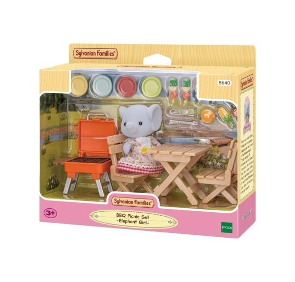 Sylvanian Families Bbq Piknik Seti, Fil Kız Ahşap