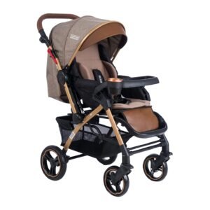 Tommy Baby Tornado Plus Gold Alüminyum Lüx Çift Yönlü Bebek Arabası