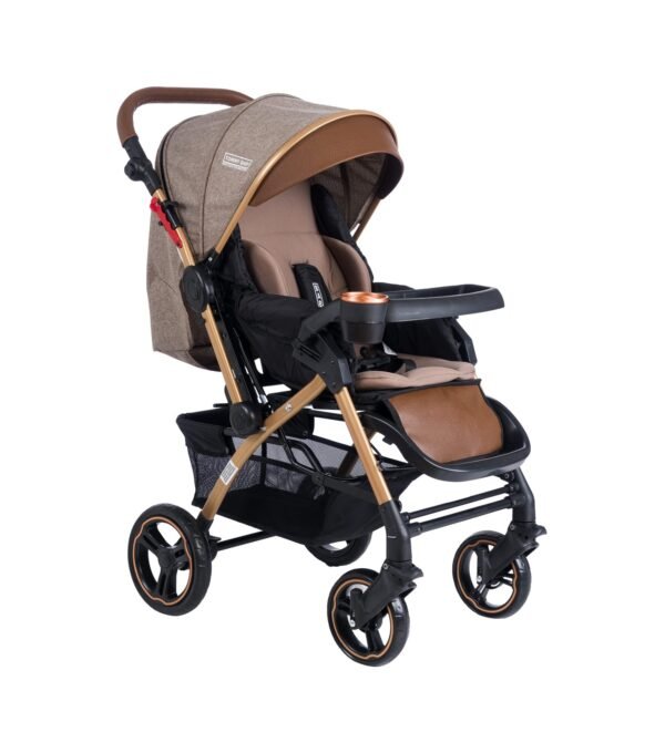 Tommy Baby Tornado Plus Gold Alüminyum Lüx Çift Yönlü Bebek Arabası