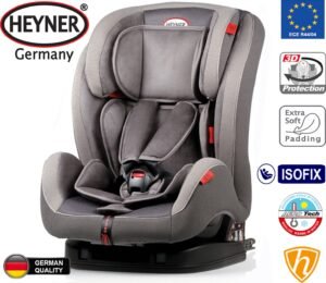 Heyner Multifix Aero Plus 9-36 KG Isofixli Oto Koltuğu Gri