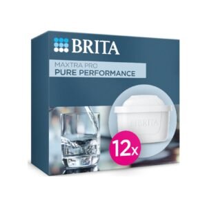 BRITA MAXTRA PRO Pure Performence Yedek Su Arıtma Filtresi, 12'li