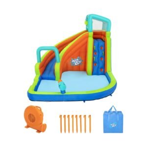 H2ogo 53408 Turbo Splash Çocuklar İçin Şişme Mega Su Parkı 2.70 M Mavi - Turuncu