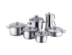 Korkmaz Aqua 14 Parça Hiper Set A1766 Gümüş
