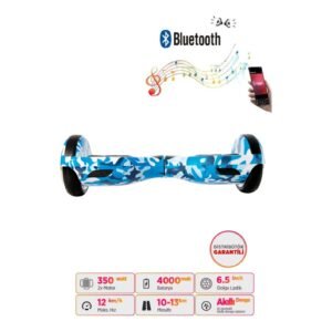 Citymate Hoverboard 6.5 inch Elektrikli Kaykay Scooter Bluetooth Hoparlörlü D03