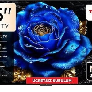 TCL 65T61C 65" 165 Ekran Uydu Alıcılı 4K Ultra HD Google Smart QLED TV